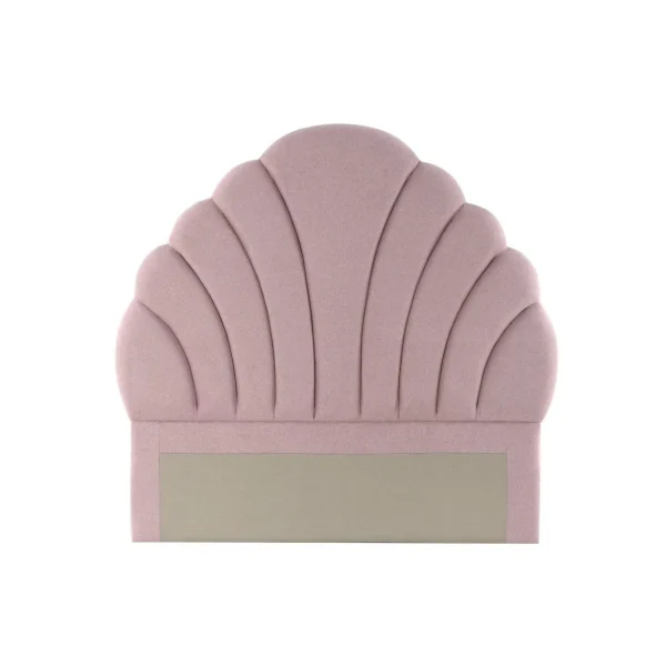 Pegane Tête De Lit Coloris Rose En Polyester / MDF – Longueur 157 X Profonde… magasin en ligne 1