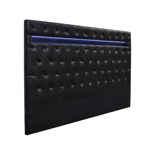 Habitat Et Jardin Tête De Lit Déco LED – 189 Cm – Noir boutiqued en ligne 3