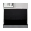 Meubler Design TÊTE DE LIT DESIGN ALEXI – Noir Tête De Lit – 160 Cm excellent qulity 19