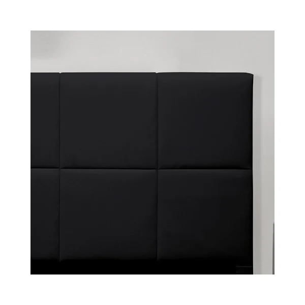 Meubler Design TÊTE DE LIT DESIGN ALEXI – Noir Tête De Lit – 160 Cm excellent qulity 4