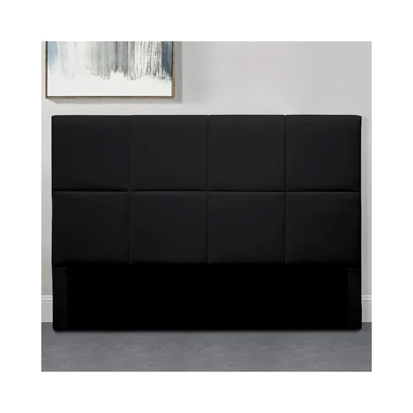 Meubler Design TÊTE DE LIT DESIGN ALEXI – Noir Tête De Lit – 160 Cm excellent qulity 1