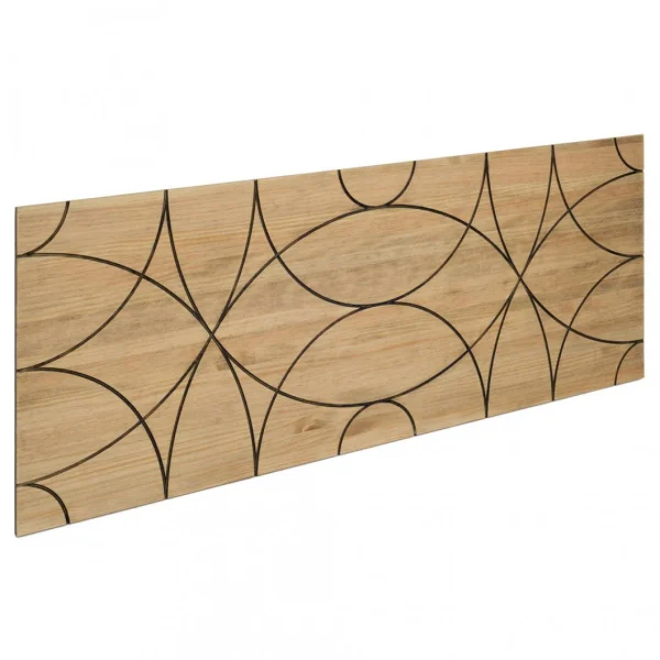 Tête De Lit En Bois Massif De Pin. Circles. 160X60cm DS MEUBLES mode pas cher 1