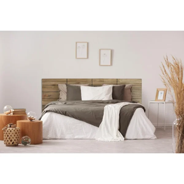 Ds Meubles Tête De Lit En Bois Massif De Pin. Planches Bois Déréglées. 150X60… prix abordable 3