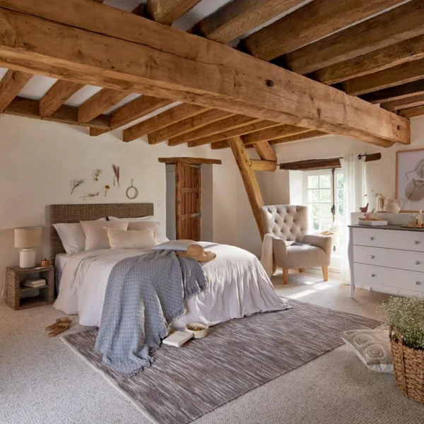 Paris Zandiara Tête De Lit L.140 Cm LILA Rotin Naturel Tressé 3