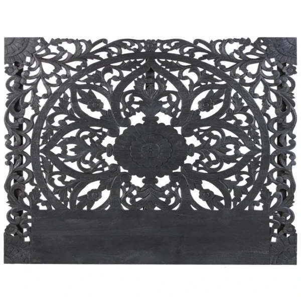 prix de gros MENZZO Tête De Lit Serena 180cm Bois Noir 1