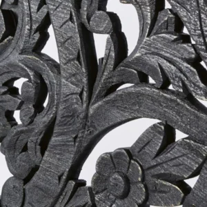 prix de gros MENZZO Tête De Lit Serena 180cm Bois Noir 9