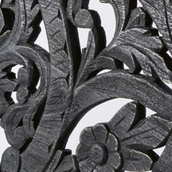 prix de gros MENZZO Tête De Lit Serena 180cm Bois Noir 4