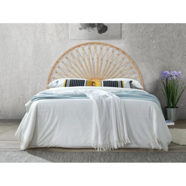 Vente-unique Tête De Lit 140 Cm – Rotin – Naturel – SOLIA grossiste en ligne 1