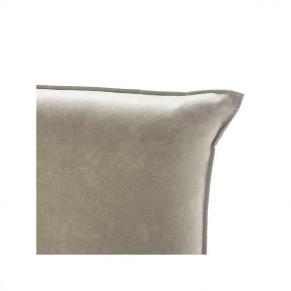 mode pas cher Tousmesmeubles Tête De Lit Tapissée 160 Cm Gris Argent – ALOM 4