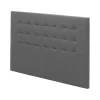 soldes officiel Ebac Tete De Lit Charme Capitonnée Simili Gris L. 150 19