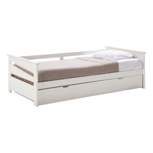 BUT Tiroir Lit Gigogne NATALIE 2 Blanc fashioniable 15