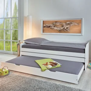 Service Clients Dédié Altobuy Barbara – Lit 90×200 Cm Multifonction Vernis Blanc 15