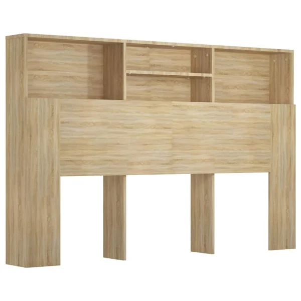 VidaXL Armoire De Tête De Lit Chêne Sonoma 160x19x103,5 Cm magasins pas chers 3