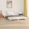 VidaXL Cadre De Lit 140×200 Cm Bois De Pin Massif dernière tendance 19
