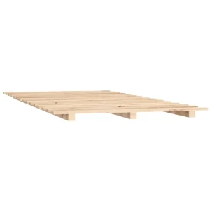 VidaXL Cadre De Lit 140×200 Cm Bois De Pin Massif dernière tendance 11