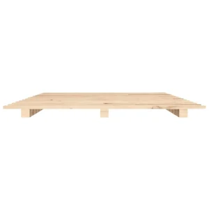 VidaXL Cadre De Lit 140×200 Cm Bois De Pin Massif dernière tendance 13