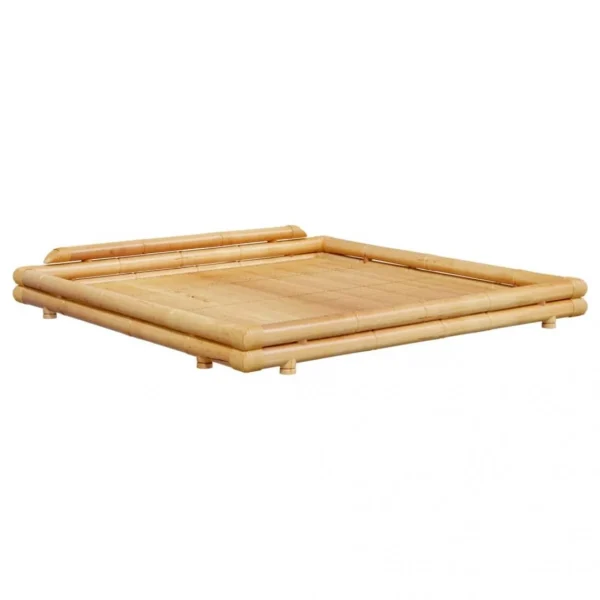 VidaXL Cadre De Lit Bambou 200×200 Cm Paris 4
