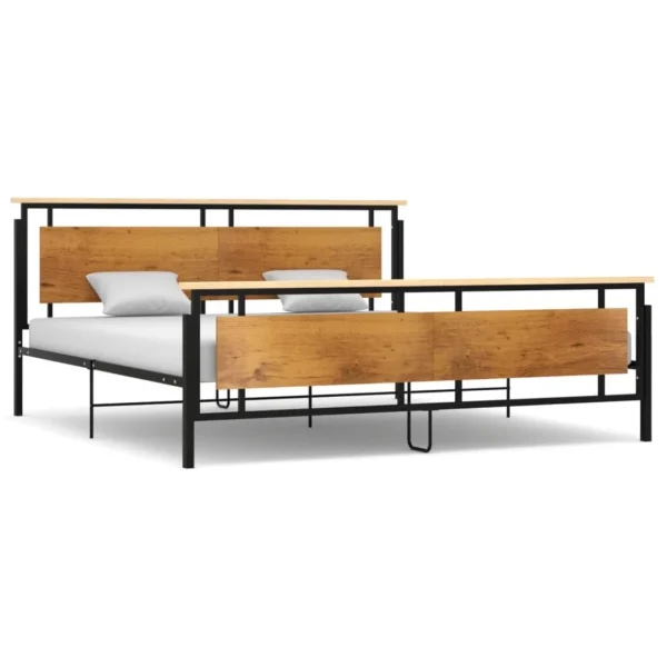 VidaXL Cadre De Lit Métal 200×200 Cm grossiste 3