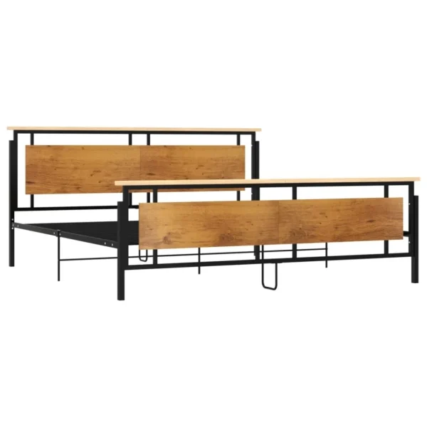 VidaXL Cadre De Lit Métal 200×200 Cm grossiste 4