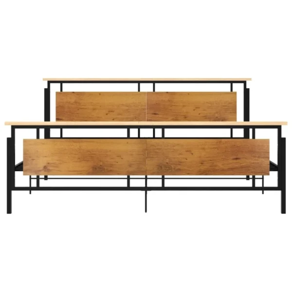 VidaXL Cadre De Lit Métal 200×200 Cm grossiste 5