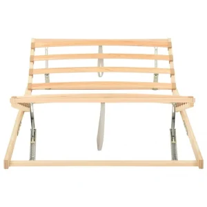 VidaXL Sommier à Lattes 13 Lattes Tête Et Pied Réglables 100×200 Cm Prix très abordable 15