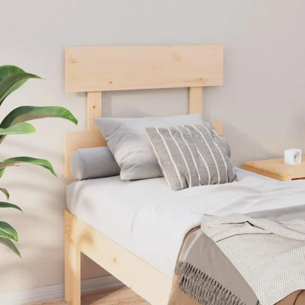 marque moins cher VidaXL Tête De Lit 103,5x3x81 Cm Bois Massif De Pin 1