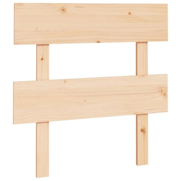 marque moins cher VidaXL Tête De Lit 103,5x3x81 Cm Bois Massif De Pin 3