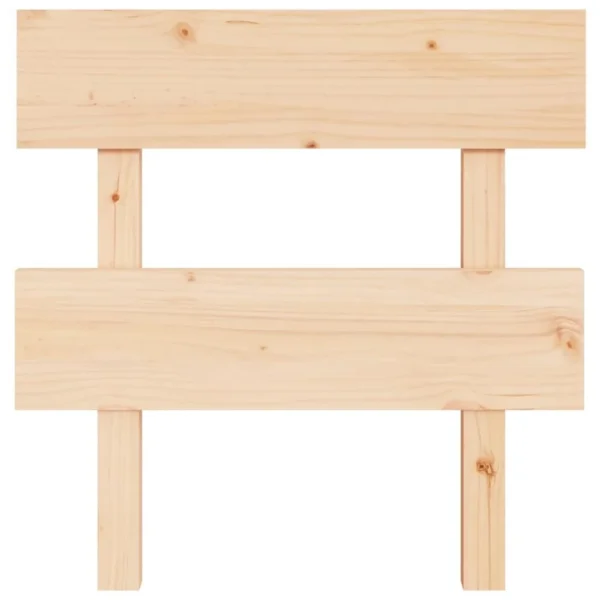 marque moins cher VidaXL Tête De Lit 103,5x3x81 Cm Bois Massif De Pin 4