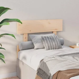 marque moins cher VidaXL Tête De Lit 103,5x3x81 Cm Bois Massif De Pin 13