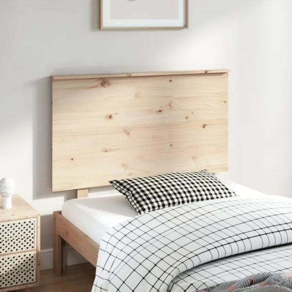 VidaXL Tête De Lit 104x6x82,5 Cm Bois Massif De Pin Pas Cher Magasin Soldes 1
