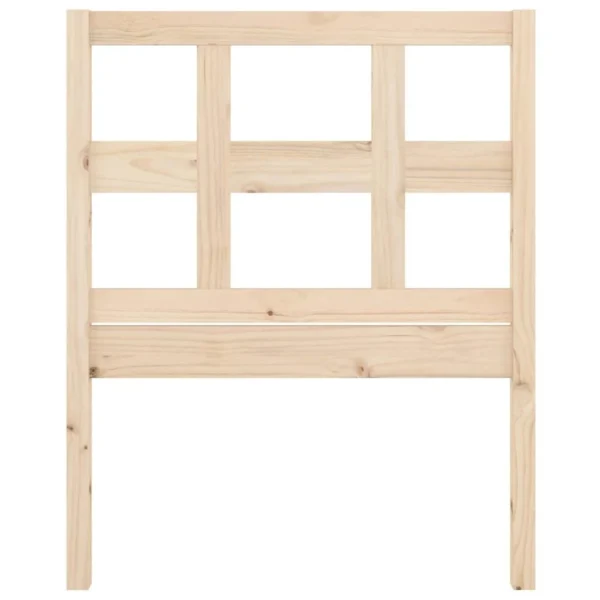 meilleure qualité VidaXL Tête De Lit 105,5x4x100 Cm Bois Massif De Pin 5
