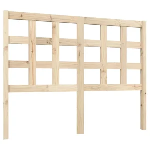 VidaXL Tête De Lit 125,5x4x100 Cm Bois Massif De Pin en ligne officielle 9