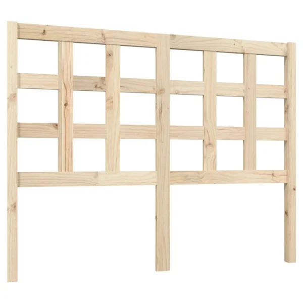 VidaXL Tête De Lit 125,5x4x100 Cm Bois Massif De Pin en ligne officielle 3