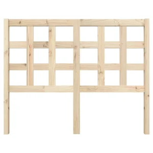 VidaXL Tête De Lit 125,5x4x100 Cm Bois Massif De Pin en ligne officielle 11
