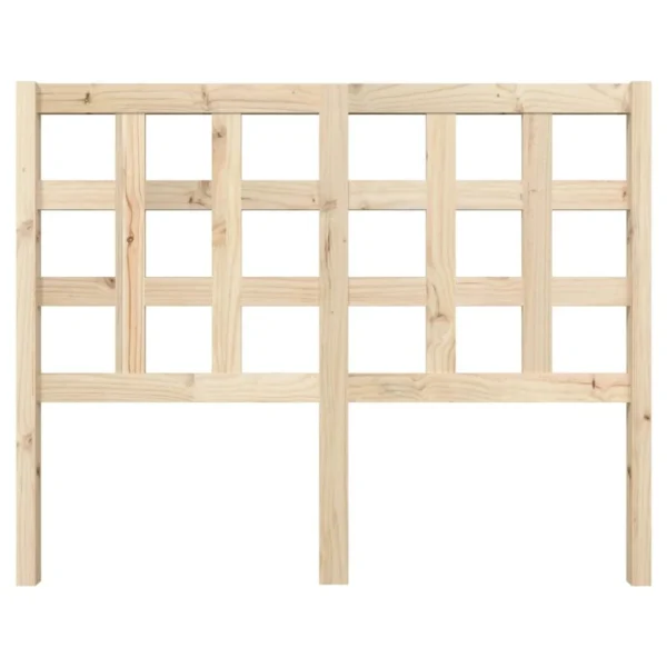 VidaXL Tête De Lit 125,5x4x100 Cm Bois Massif De Pin en ligne officielle 4