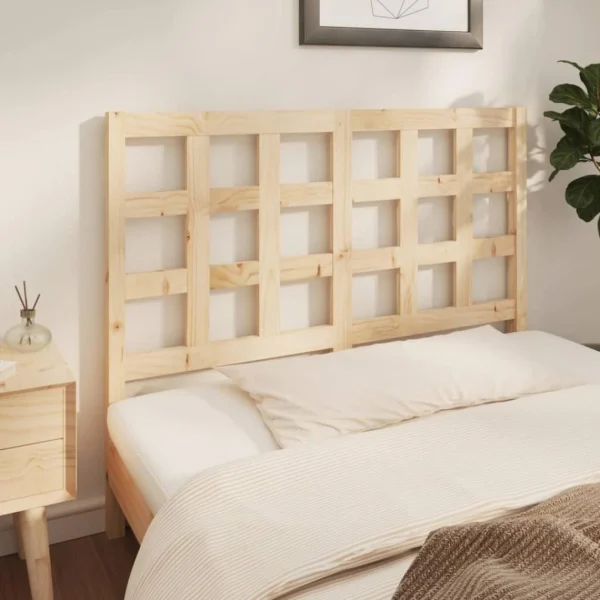 VidaXL Tête De Lit 125,5x4x100 Cm Bois Massif De Pin en ligne officielle 5
