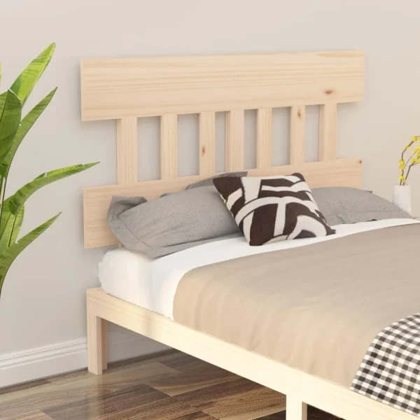 VidaXL Tête De Lit 143,5x3x81 Cm Bois Massif De Pin soldes magasin 1