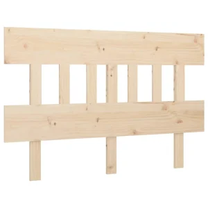 VidaXL Tête De Lit 143,5x3x81 Cm Bois Massif De Pin soldes magasin 9