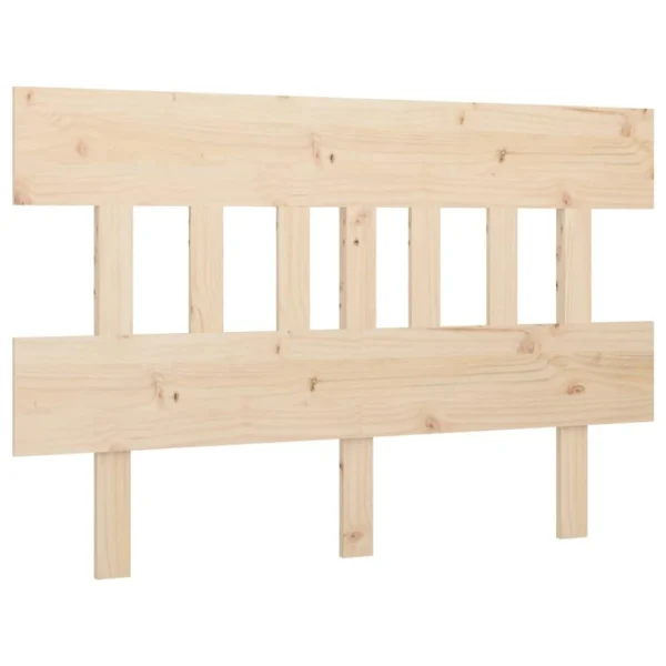 VidaXL Tête De Lit 143,5x3x81 Cm Bois Massif De Pin soldes magasin 3
