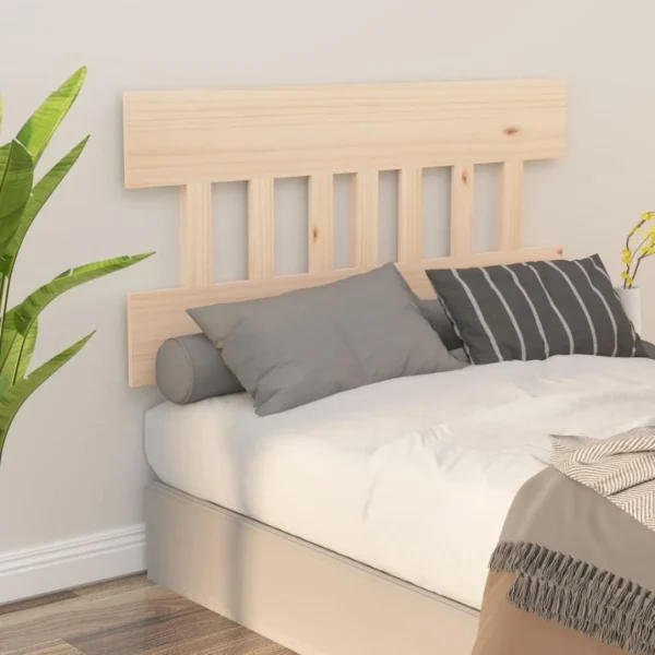 VidaXL Tête De Lit 143,5x3x81 Cm Bois Massif De Pin soldes magasin 6
