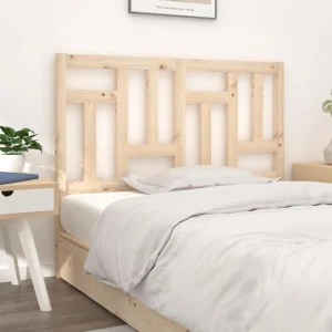 magasin en ligne france VidaXL Tête De Lit 145,5x4x100 Cm Bois Massif De Pin 11