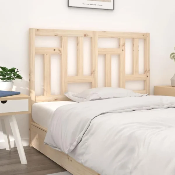 magasin en ligne france VidaXL Tête De Lit 145,5x4x100 Cm Bois Massif De Pin 4