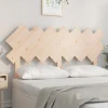 shopping pas cher VidaXL Tête De Lit 151,5x3x81 Cm Bois Massif De Pin 16