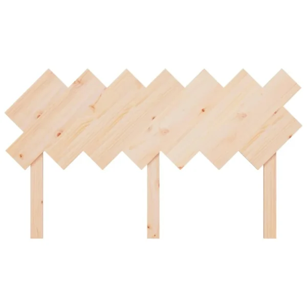 shopping pas cher VidaXL Tête De Lit 151,5x3x81 Cm Bois Massif De Pin 5