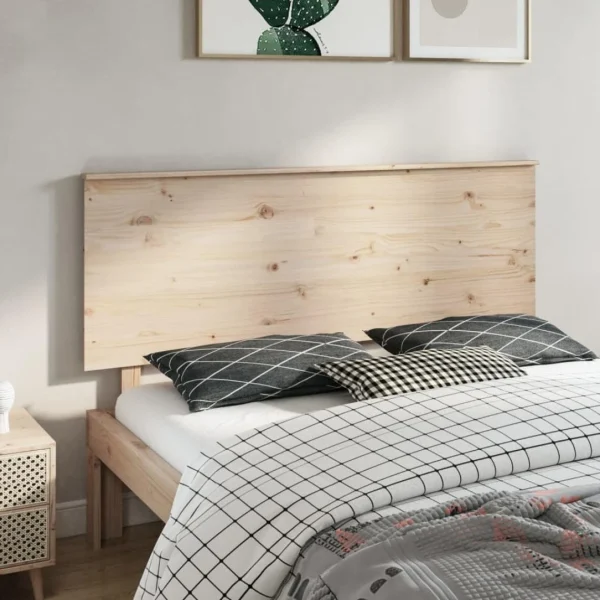 VidaXL Tête De Lit 164x6x82,5 Cm Bois Massif De Pin prix abordable 1