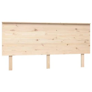 VidaXL Tête De Lit 164x6x82,5 Cm Bois Massif De Pin prix abordable 9