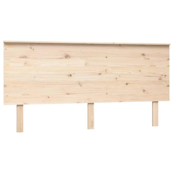 VidaXL Tête De Lit 164x6x82,5 Cm Bois Massif De Pin prix abordable 3
