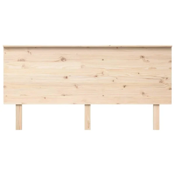 VidaXL Tête De Lit 164x6x82,5 Cm Bois Massif De Pin prix abordable 4