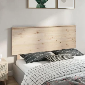 VidaXL Tête De Lit 164x6x82,5 Cm Bois Massif De Pin prix abordable 13