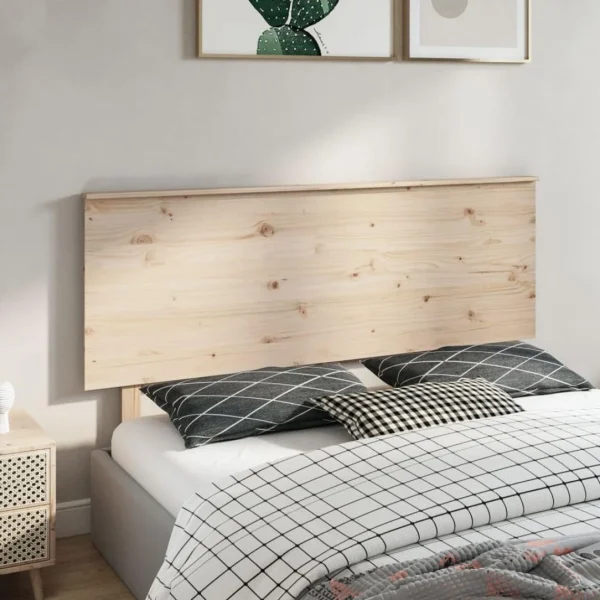 VidaXL Tête De Lit 164x6x82,5 Cm Bois Massif De Pin prix abordable 5